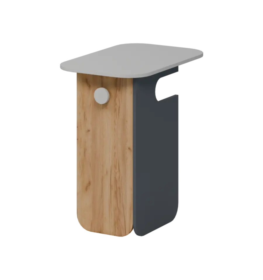 RGM 80 L stůl přídavný, levý, deska 18 mm, 820x800x500, karamelová